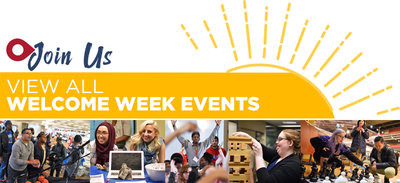 Join Us: View all Welcome Week Events