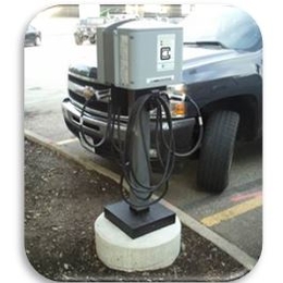 Charging Station at Sinclair for Electric Cars