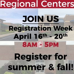 Registration Week at Regional Centers