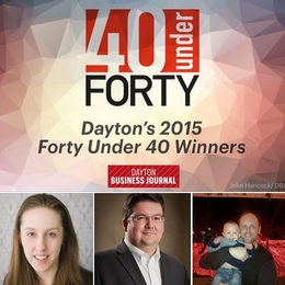 Three from Sinclair on Dayton Business Journal 40 Under 40 Honor Roll