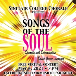 Sinclair Chorale Presents FREE Virtual Concert