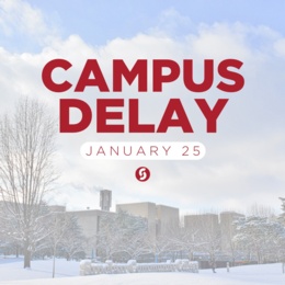 All Campus Locations Opening at Noon on Wednesday, January 25, 2023 Due to Winter Storm