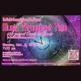 Sinclair Community Concert Band presents "Music Throughout Time:  400 years of Music for Bands"
