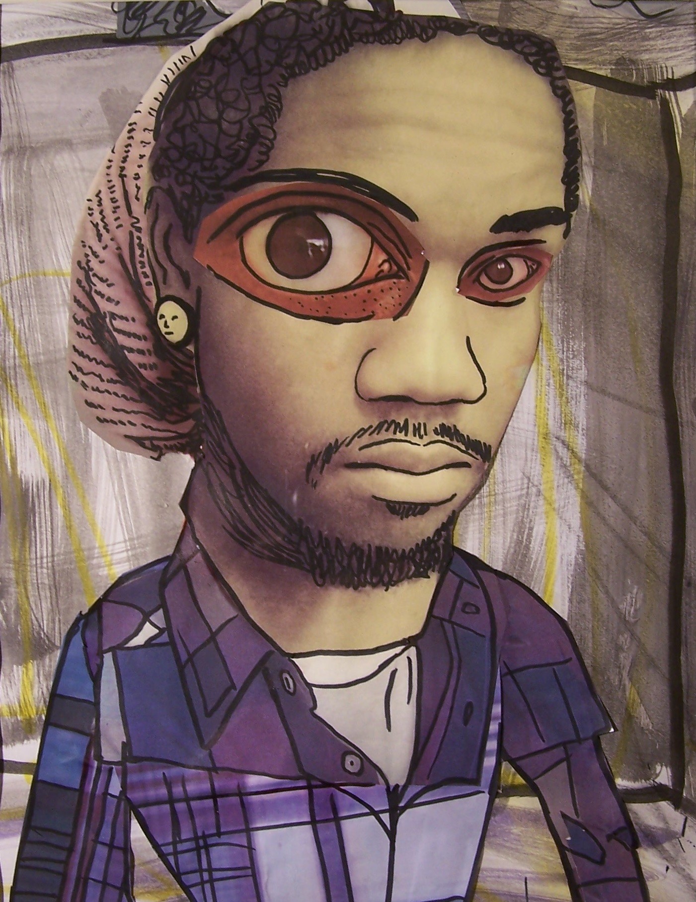 This art piece is named ‘Life of Kane'
