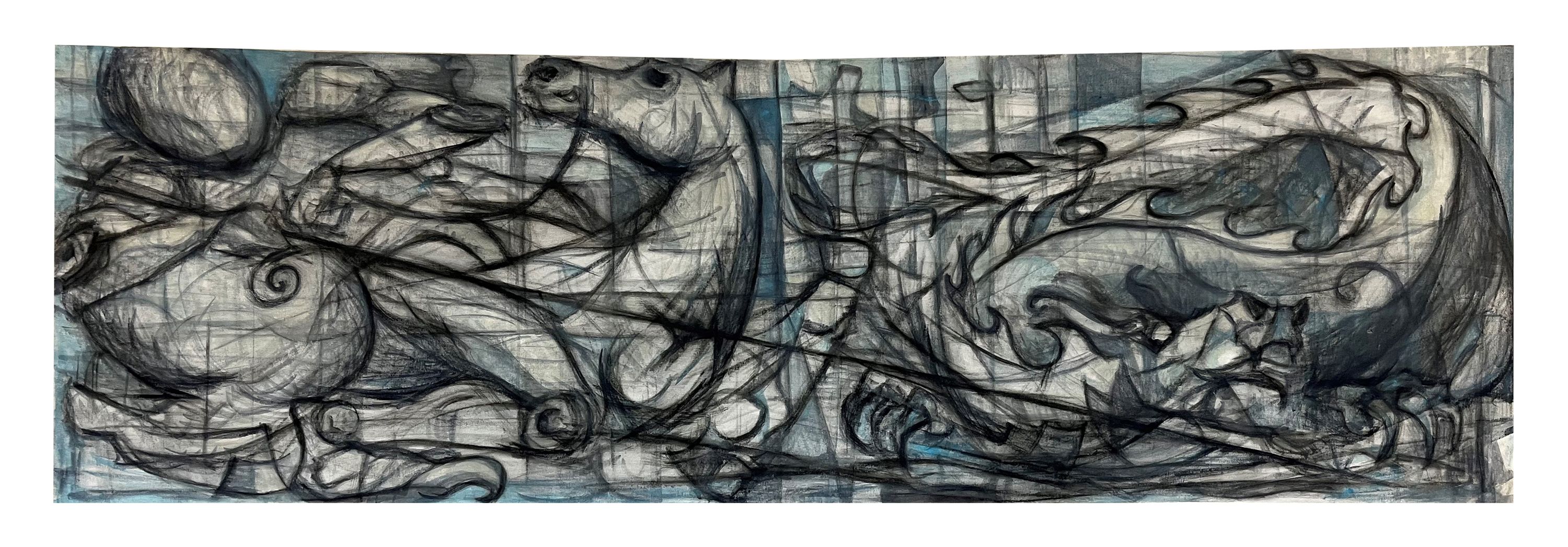 This art piece is named ‘St. George and the Dragon'