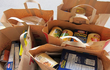 Groceries in Bags 