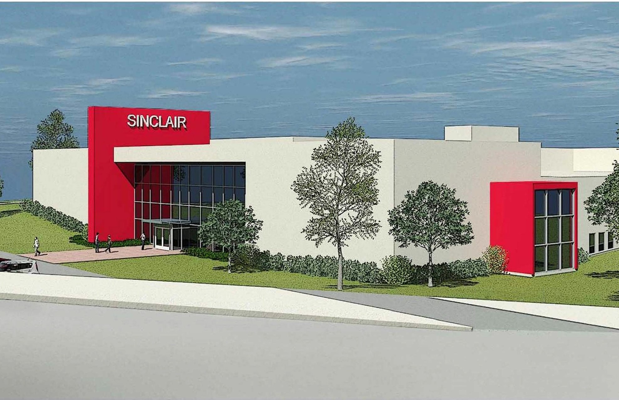 Concept image of ITEC building