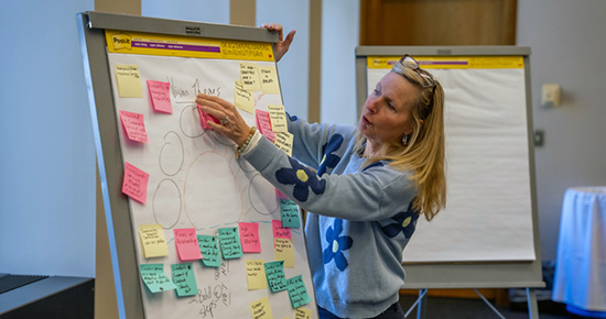 Image of Woman in a Planning Meeting