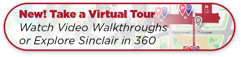 New! Take a Virtual Tour: Watch Video Walkthroughs or Explore SInclair in 360