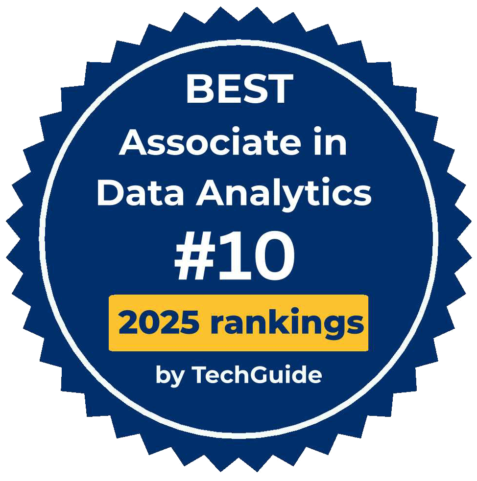 Best in Associate Data Anaylsis badge