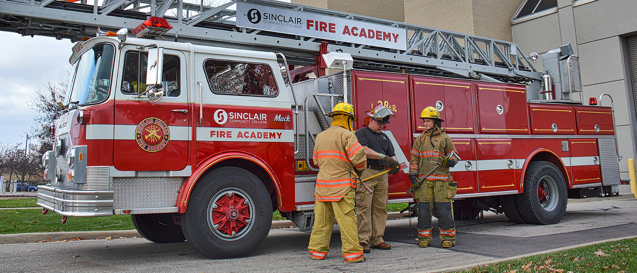 Fire Truck for the Fire Science Technology program