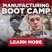 Manufacturing Boot Camp | Learn More Button