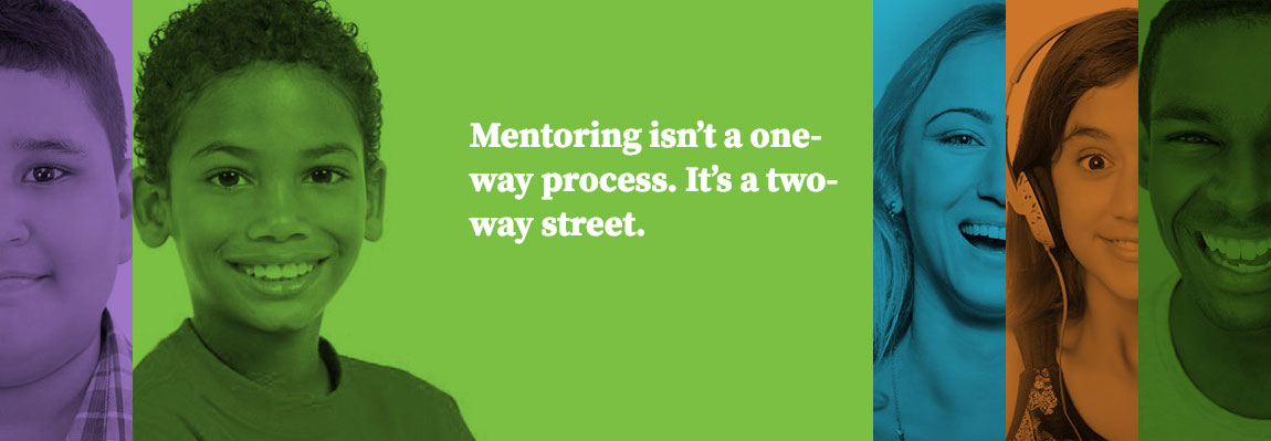 Mentoring isn't a one-way process. It's a two-way street.