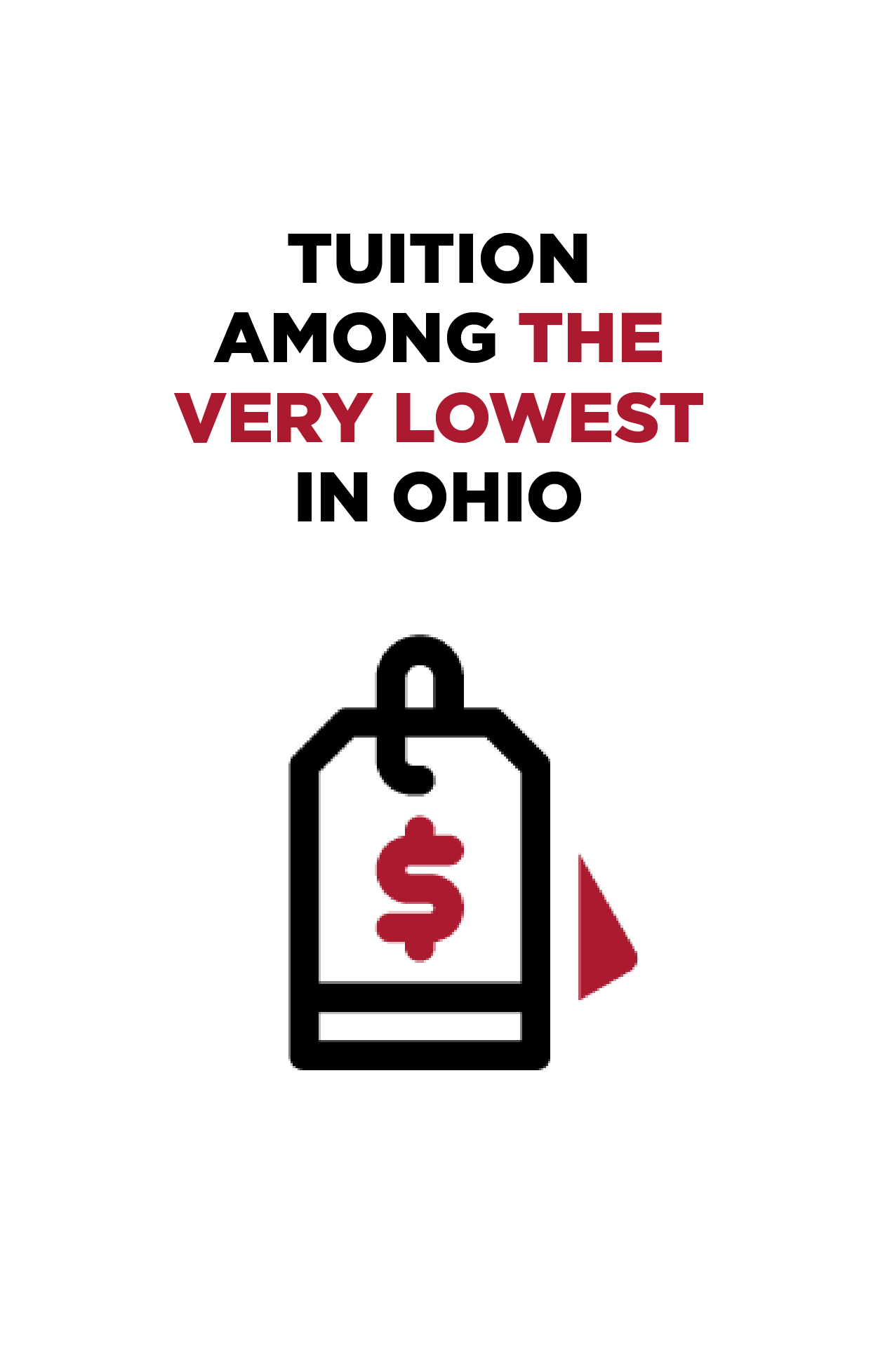 Tuition Among the Very Lowest in Ohio