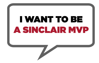 I want to be a Sinclair MVP!