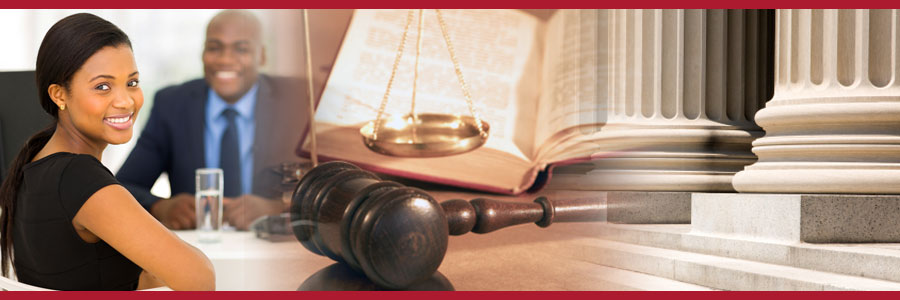 Photo of a paralegal meeting with a lawyer