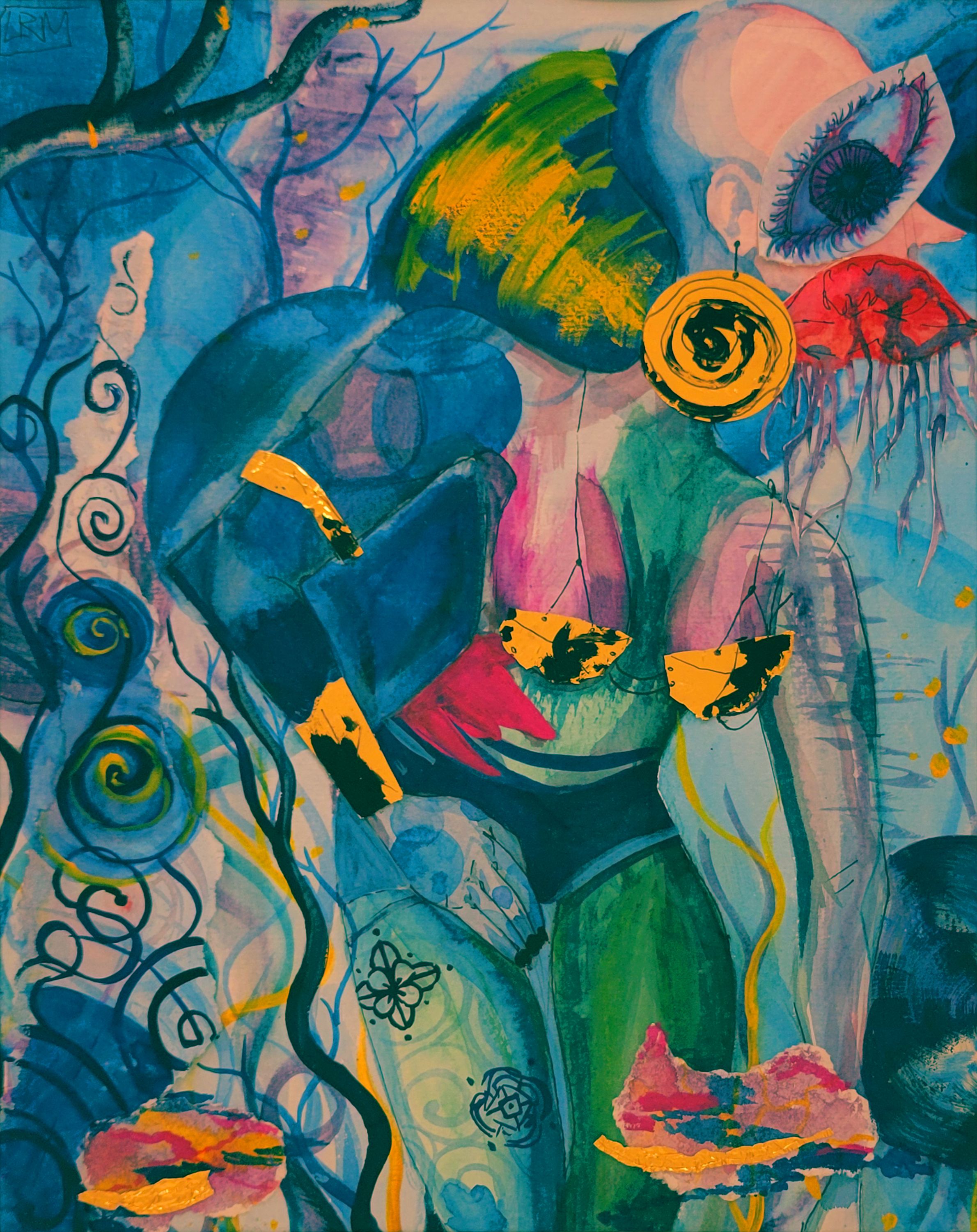 This art piece is named "pulchrae dominae"