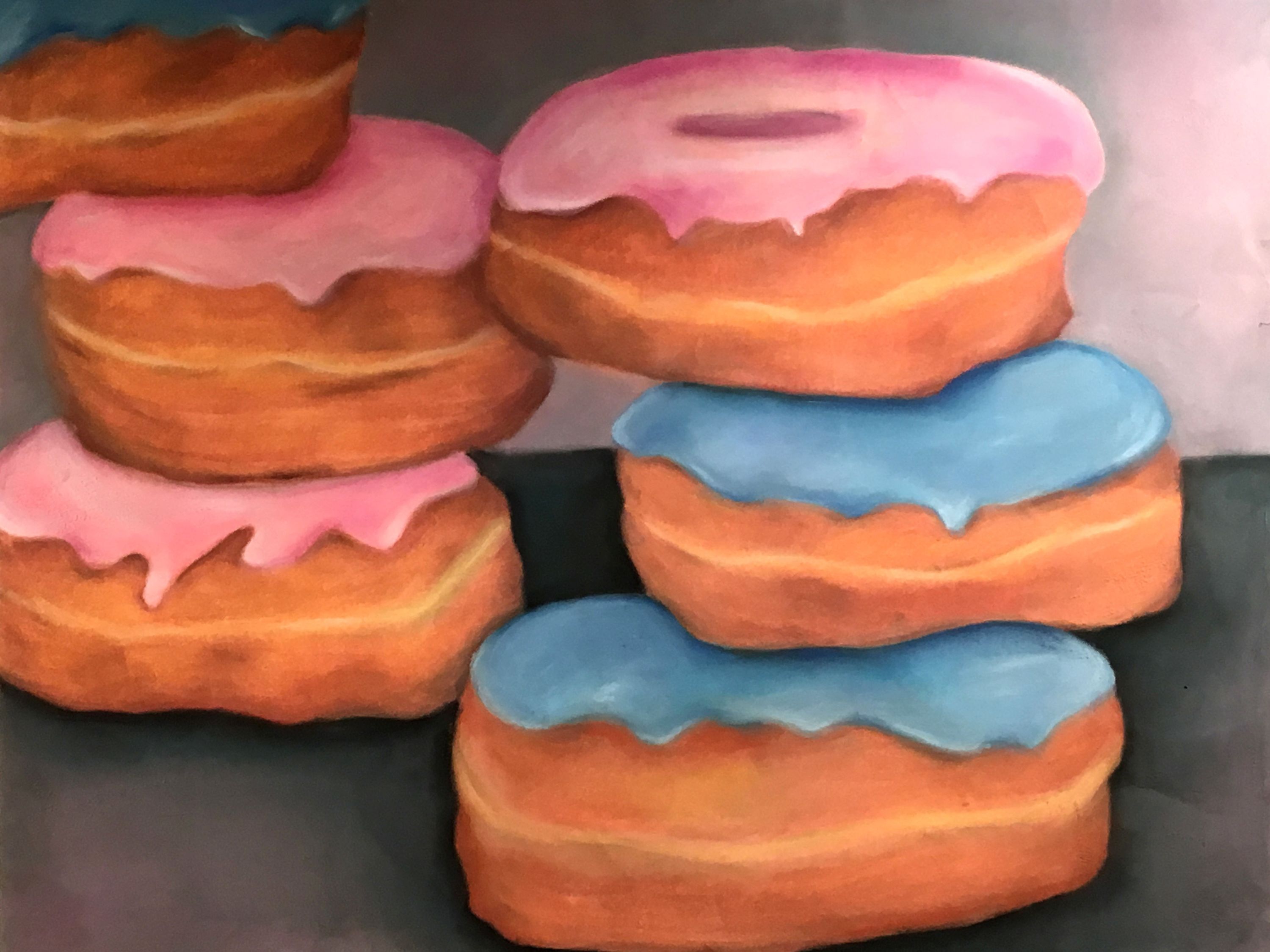 This art piece is named ‘Donuts' 