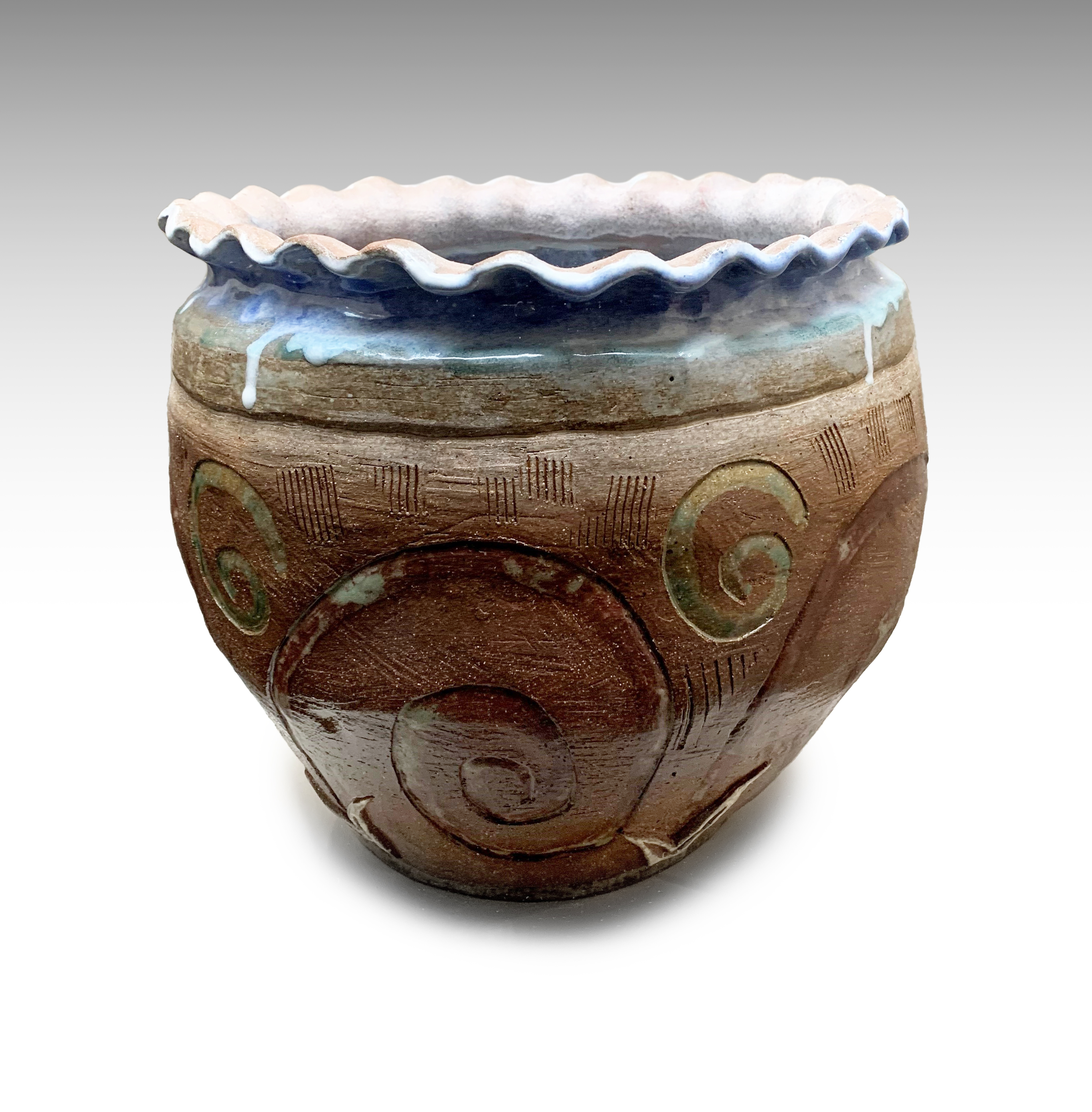 This art piece is named ‘Handbuilt Bowl' 