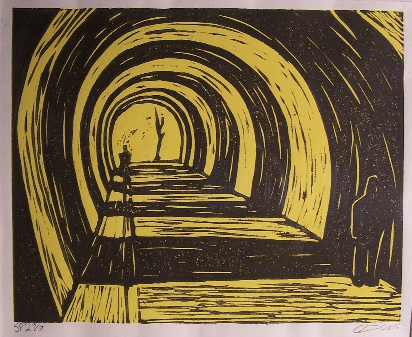 This art piece is named ‘Tunnel' 