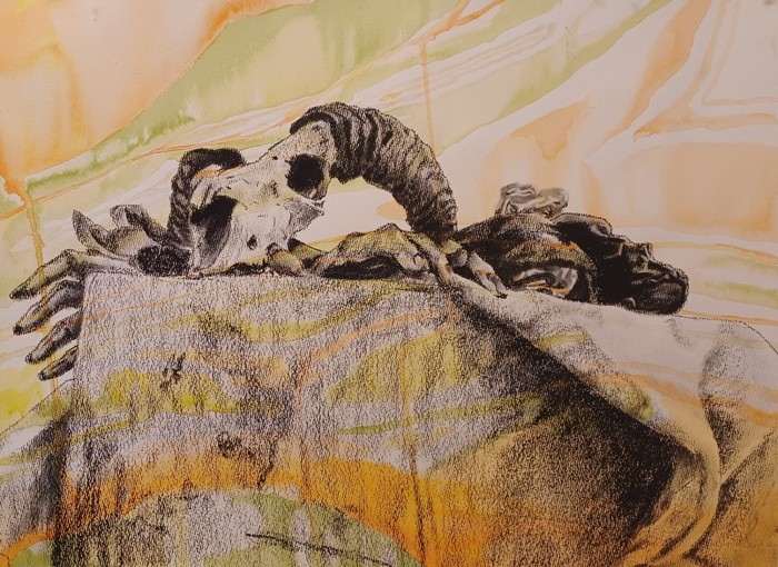 Selected Student Artwork Created Spring 2022 