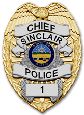 Sinclair Police Badge