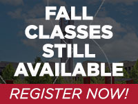 Fall '23 Classes Still Available, Enroll in classes that set you up for Success
