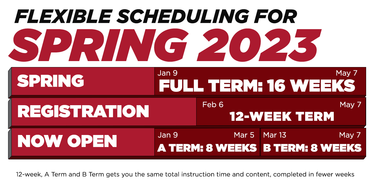 Now Registering for Spring 2023 Classes!